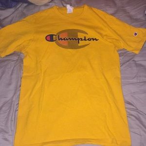 Champion Yellow Tee
